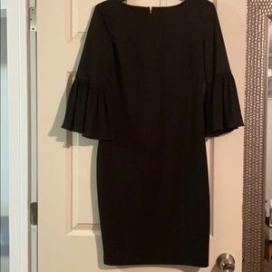 Black Bell Sleeve Dress